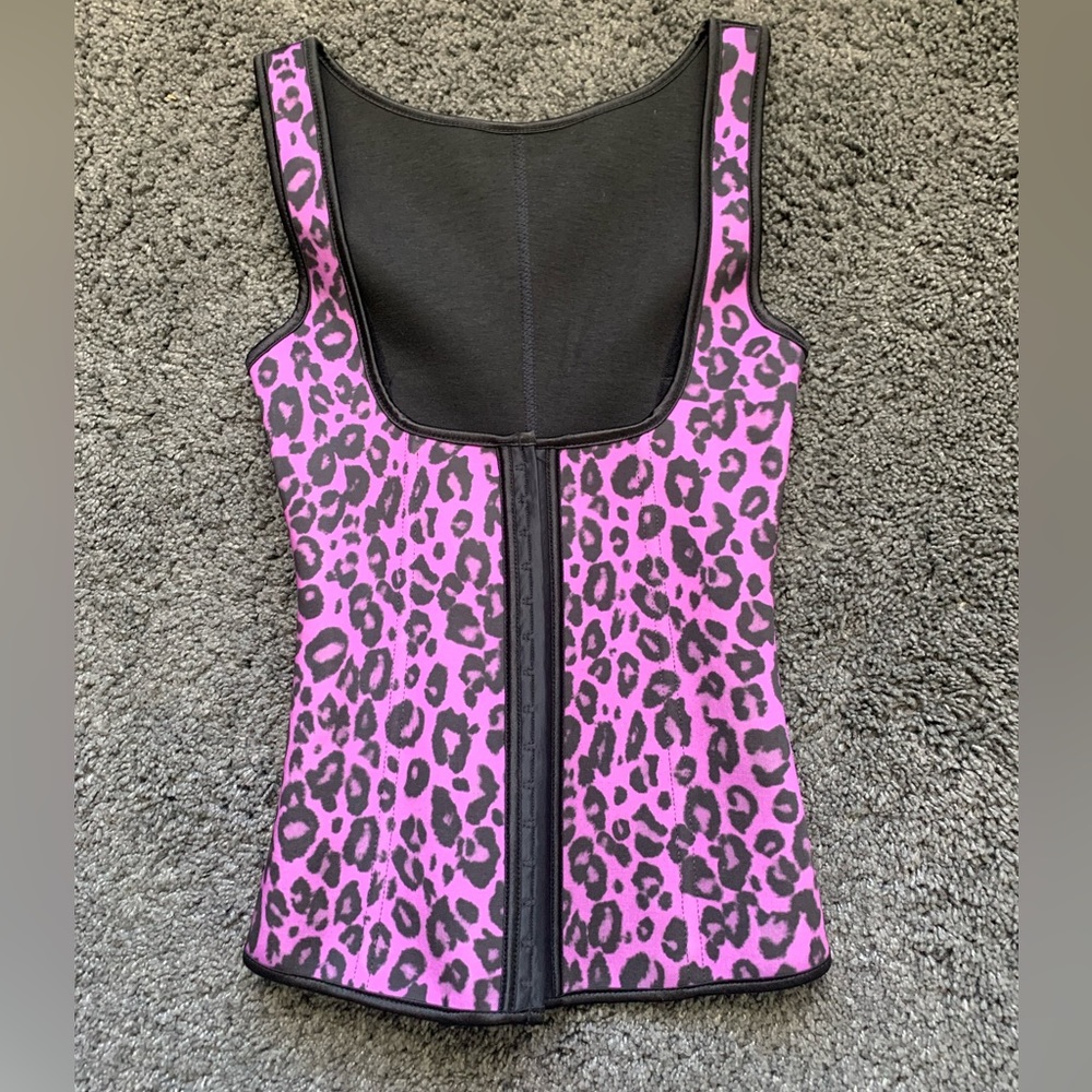 Purple Leopard Print Waist Trainer size Small
